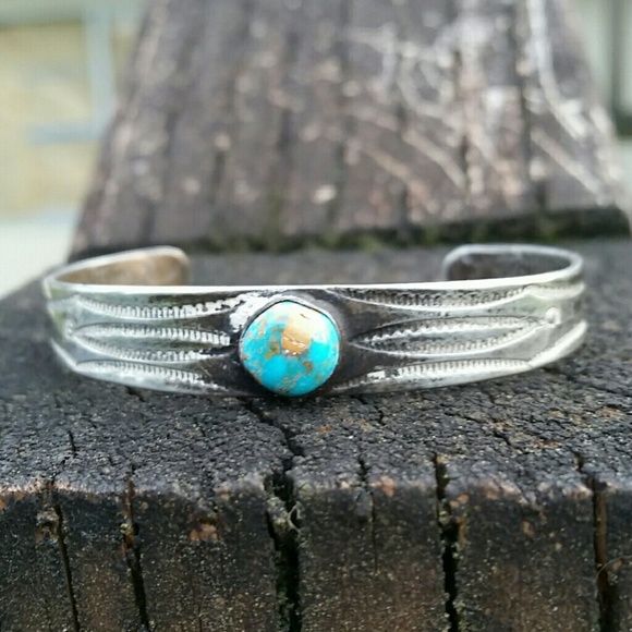ALL SOLD Turquoise Sterling Silver Bracelets - Picture 3 of 8